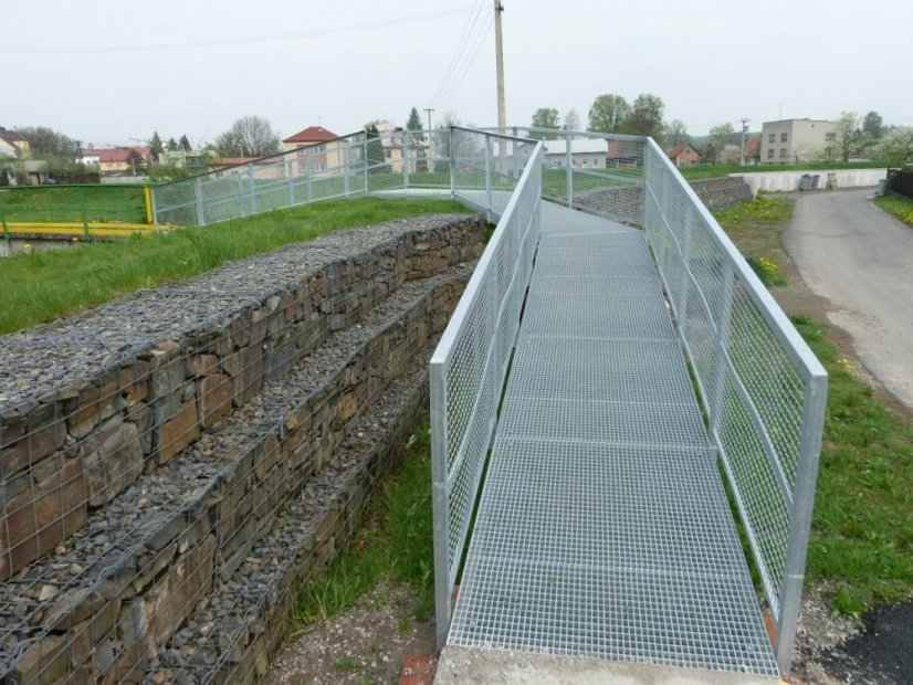 Lisované podlahové rošty PRO - slnolamy Louvre